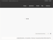Tablet Screenshot of foresthillshouses.com